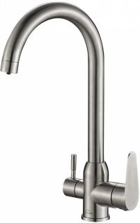 Смеситель для кухни ZORG Steel Hammer SH 723 INOX